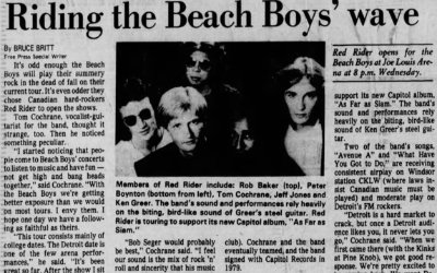 Red Rider 1981 Article Book