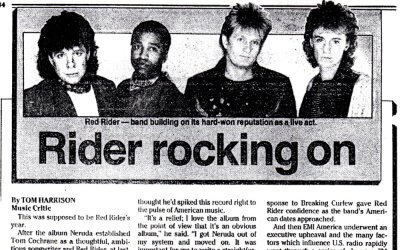 Rider Rocking On - Red Rider