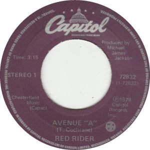 Avenue "A" - Red Rider