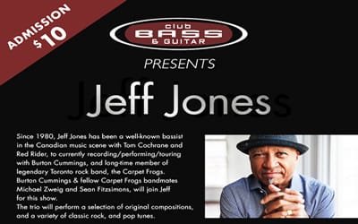 Jeff Jones at Club Bass and Guitar