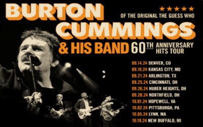 Burton Cummings And Band 60th Anniversary Hits Tour