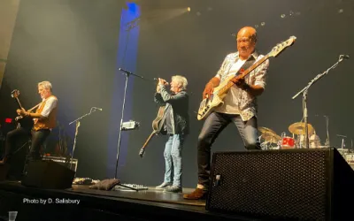 Tom Cochrane with Red Rider at the PAC Burlington. Sep 20 2022. Photos by Debbie Salisbury
