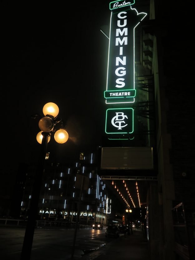 Burton Cummings Theatre – Winnipeg (Sep 23 2017)